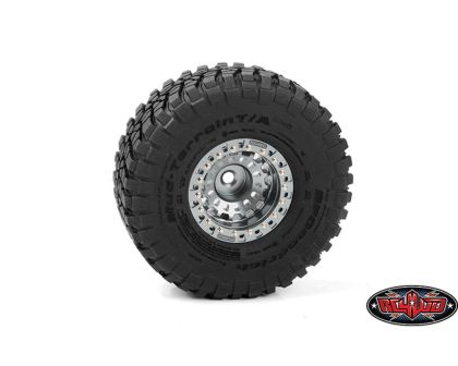 RC4WD Fuel Off-Road 1.55 Zephyr Beadlock Wheels Gunmetal