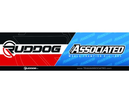 RUDDOG Team Associated Banner 300x80cm