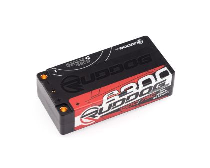 RUDDOG Racing 6300mAh 150C/75C 7.6V Short Stick Pack LiPo HV Akku
