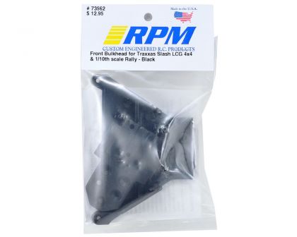 RPM Bulkhead vorne schwarz für TRX Slash 4x4 LCG