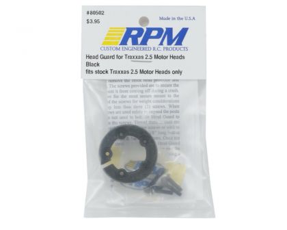 RPM Kopfschutz für Traxxas 2.5 Motoren schwarz