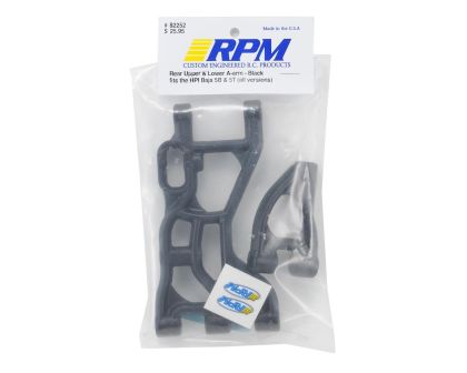 RPM Querlenker hinten schwarz HPI 5B