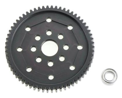 Robinson Racing Hart Blackened Stahl spur 62t with Bearing