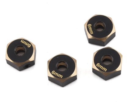 Samix Messing Radmitnehmer 6mm für SCX10-2