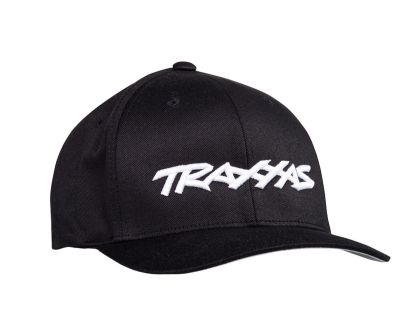 Traxxas Kappe schwarz mit Logo weiß S TRX1188-BLK-SM