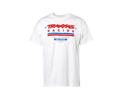 Traxxas T-Shirt Heritage Tee weiß L TRX1383-L