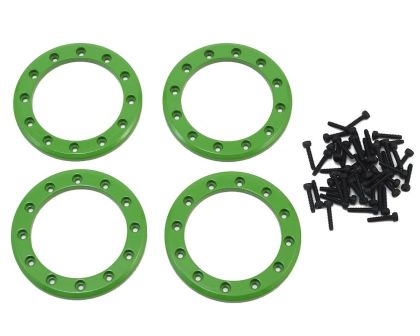 Traxxas Beadlock Rings grün 1.9 Alu mit Schrauben