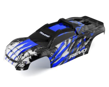 Traxxas Karosserie E-Revo 2.0 blau komplett TRX8611X
