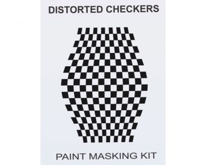 XXX Main Spray Maske Distorted Checkers