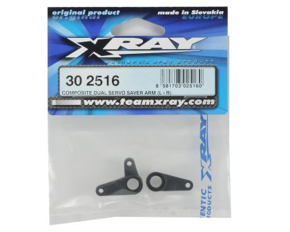 XRAY Composite Dual Servo Saver Arm L+R