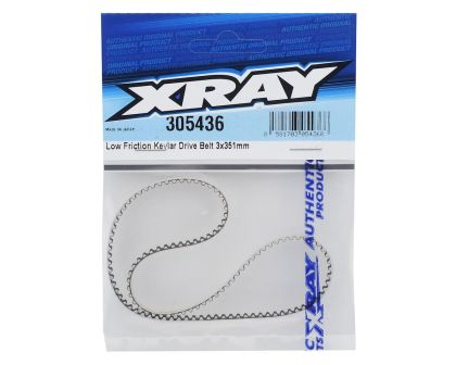 XRAY Tuning Leichtlauf Riemen 3x351mm 117 Zähne weiß