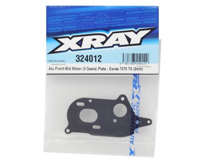 XRAY Alu vorne und mittel Motor Platte 3mm 3 Gears