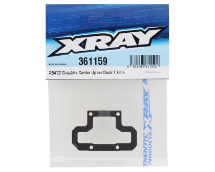 XRAY Carbon Mittleres Oberdeck 2.2mm