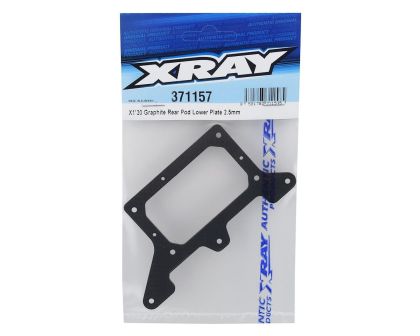 XRAY X1 20 Carbon Pod Platte 2.5mm
