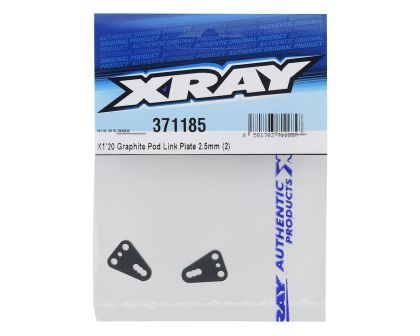 XRAY X1 20 Carbon Pod Link Platten 2.5mm