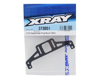 XRAY X1 20 Carbon Heckflügelhalter 2.5mm