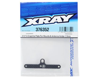 XRAY Antennen Halter Platte Carbon X12 14