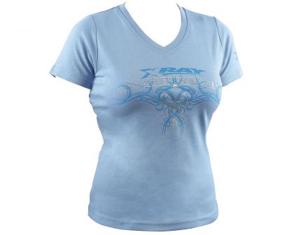 XRAY Team Lady T-Shirt Light Blue Xs XRA395031XS
