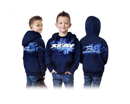XRAY Junior Sweater Hooded With Zipper Blue M/140cm XRA395601M