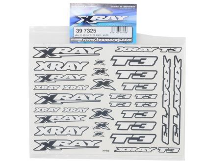 XRAY T3 Sticker For Body White