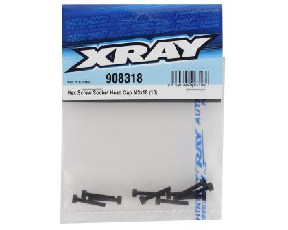 XRAY Hex Screw Socket Head Cap M3x18