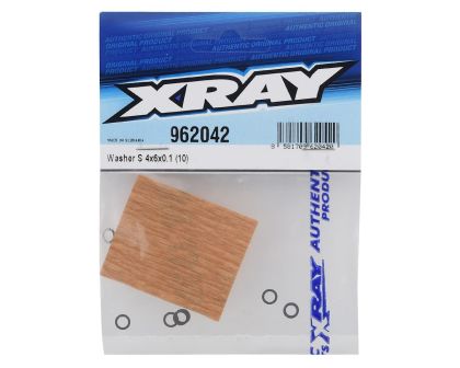 XRAY Shims Unterlegscheiben 4x6x0.1mm