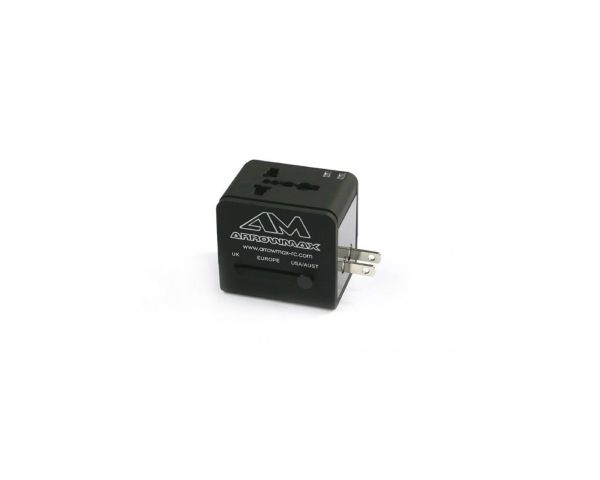 ARROWMAX Multi-Nation Travel Adapter With USB Charger AM199507