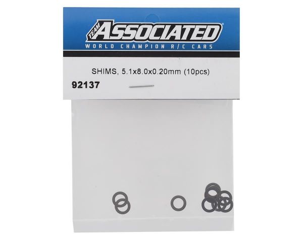 Team Associated Shims 5.1x8.0x0.20mm B74 Differential Outdrive Shims