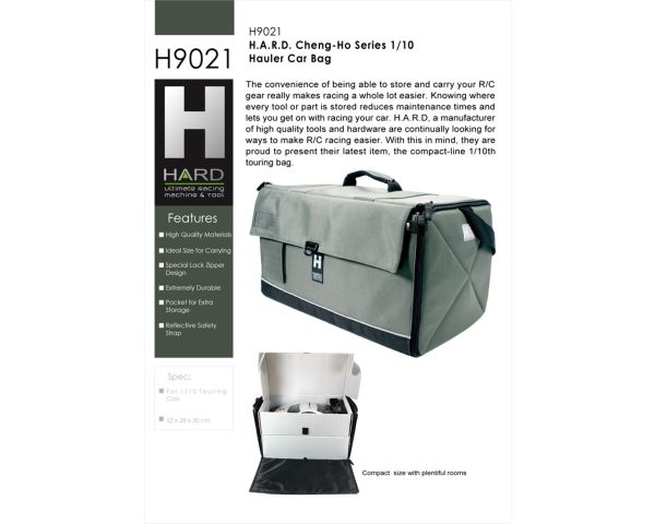 HARD Racing Tasche Transport HARD Cheng-Ho 1/10 Hauler 3 Schachtel