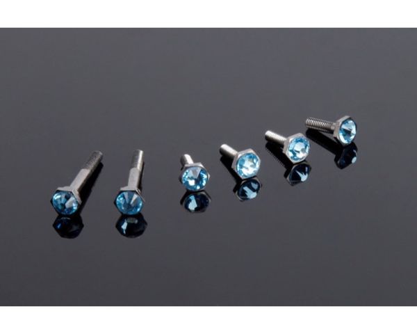 Hiro Seiko Kristallschraube EX-1 KIY Tamiya blau Swarovski HS-69670