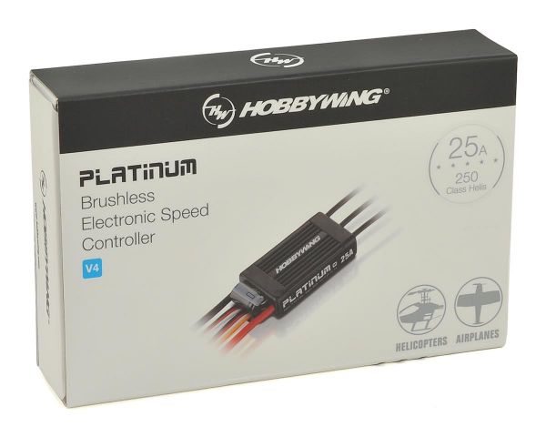 Hobbywing Platinum Pro 25A V4 3-6s BEC 3A