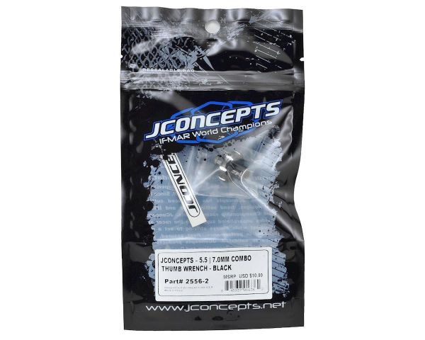 JConcepts Kombo Schlüssel 5.5 und 7.0mm schwarz