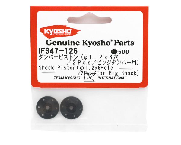 Kyosho Dämpferkolben 6x1.2mm Big Shock