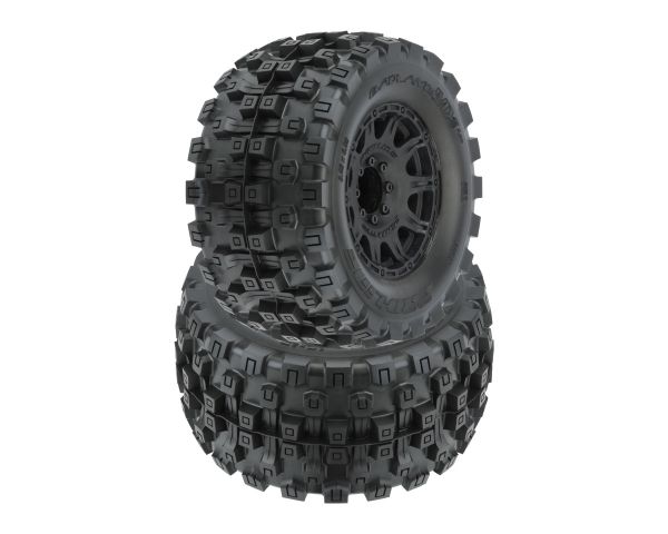 ProLine Badlands MX38 Belted Reifen auf Raid 8x32 Felge schwarz PRO10166-10