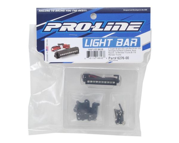 ProLine Super Helle LED Light 2 Zoll Bar Kit 6 12V gerade