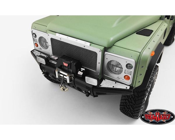 RC4WD Kahn Style Front Grill for D90/D110 Bodies Silver
