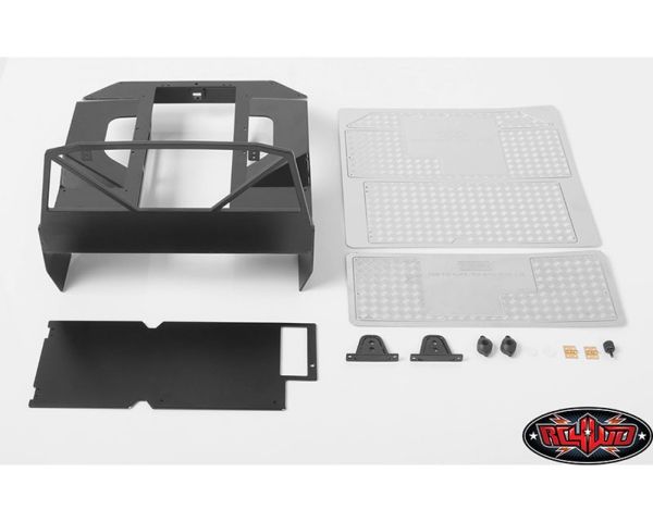 RC4WD Conversion Package Metal Rear Bed and Interior Package Style A RC4VVVC0380