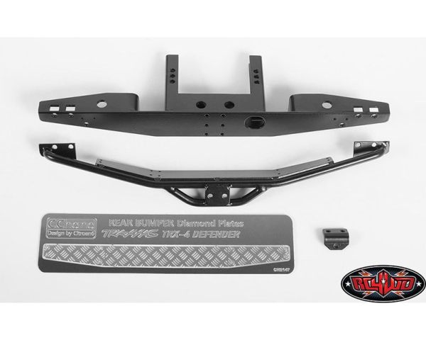 RC4WD Rook Metal Rear Bumper for Traxxas TRX-4 RC4VVVC0447
