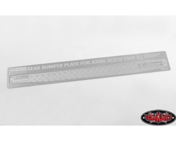 RC4WD Rear Bumper Diamond Plates for Axial SCX10II 1969 Chevy Blazer