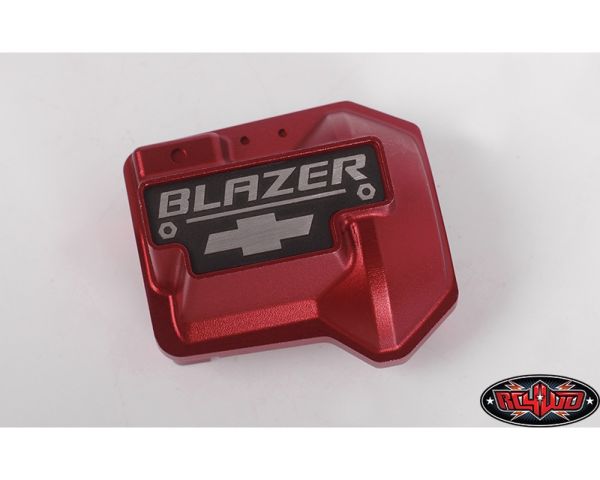 RC4WD Aluminum Diff Cover for Traxxas TRX-4 Chevy K5 Blazer Red RC4VVVC0774
