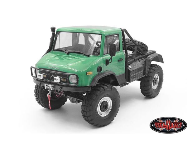 RC4WD Ranch Steel Front Winch Bumper IPF Lights