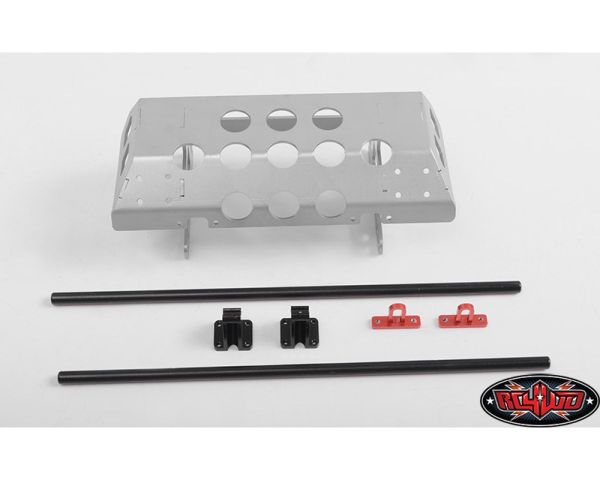 RC4WD Tarka Steel Tube Bumper with Skid Plate and D-Ring Mounts for Traxxas Mercedes-Benz G 63 AMG 6x6 RC4VVVC0983