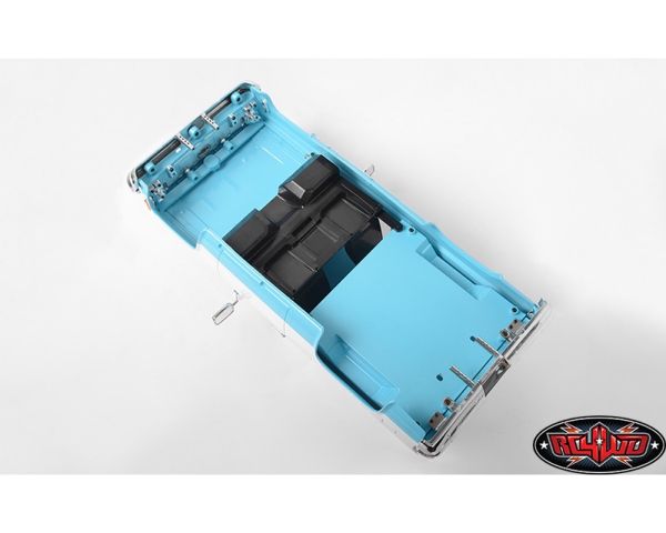 RC4WD Chevrolet Blazer Hard Body Complete Set Light Blue