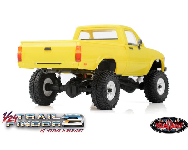 RC4WD Trail Finder 2 1/24 RTR mit Mojave II Hard Karosserie gelb