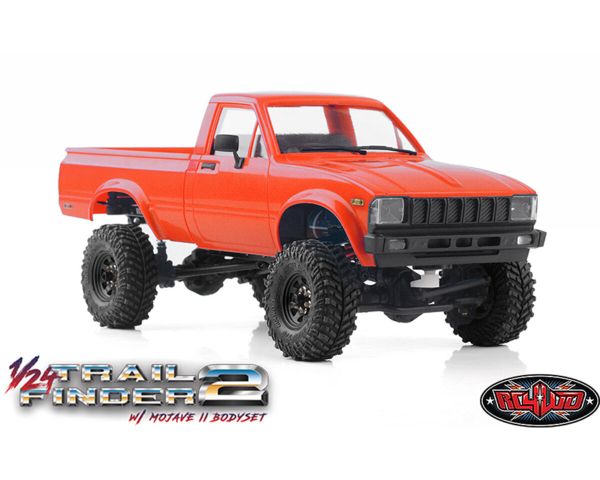 RC4WD Trail Finder 2 1/24 RTR mit Mojave II Hard Karosserie rot RC4ZRTR0053