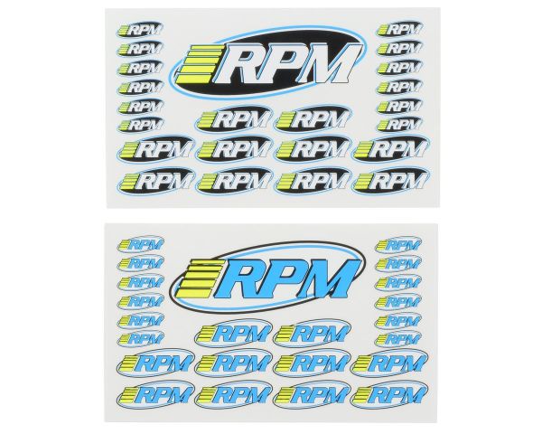 RPM Pro Logo Aufkleberbögen RPM-70005