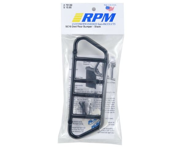 RPM Bumper hinten schwarz Associated SC10
