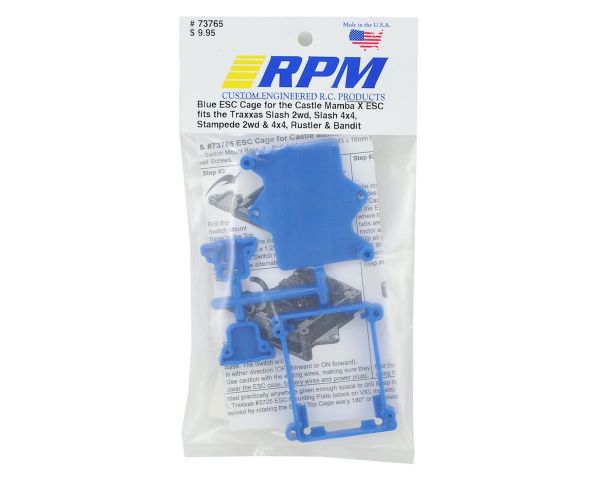 RPM Regler Käfig blau für Mamba X