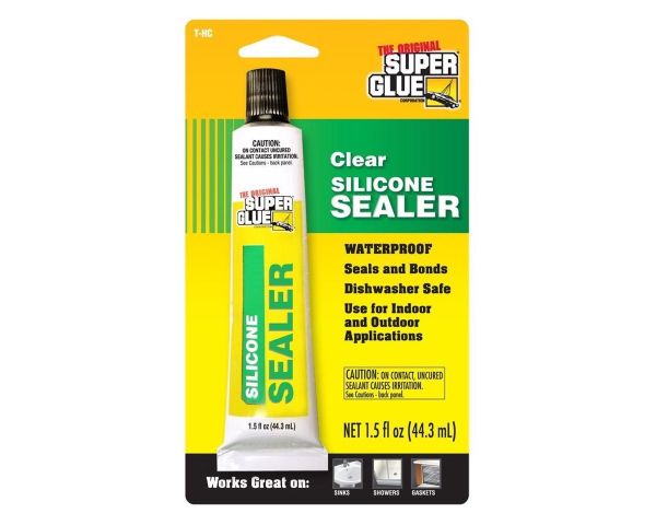 ZAP Super Glue Clear Silicone Sealer T-HC48 44.3ml 1.5 fl oz SG11710386