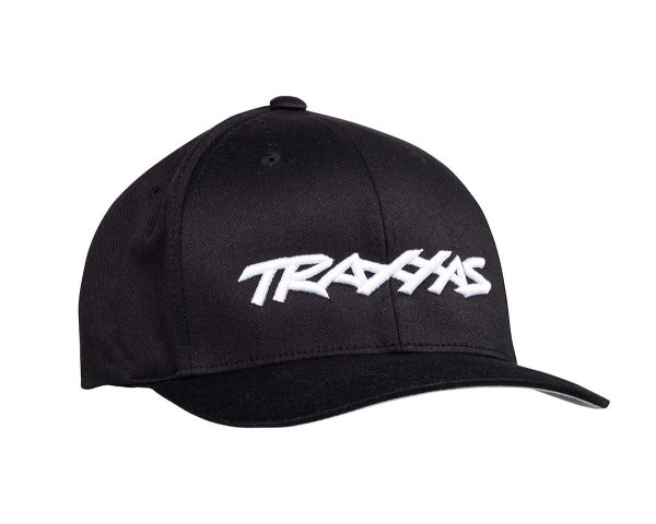 Traxxas Kappe schwarz mit Logo weiß L-XL TRX1188-BLK-LXL